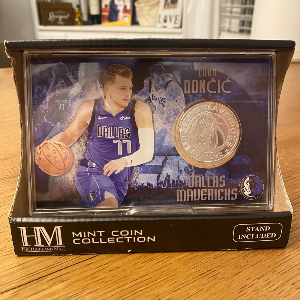 Luka Doncic Dallas Mavericks Collectible Coin New